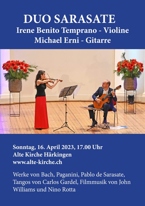 Cartel concierto Michael Erni_160423